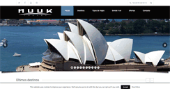 Desktop Screenshot of nuuktravel.com