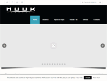 Tablet Screenshot of nuuktravel.com